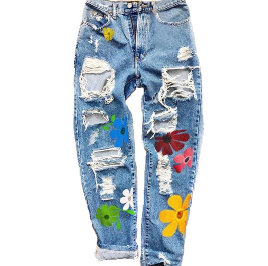 Flower Child Jeans 🌸