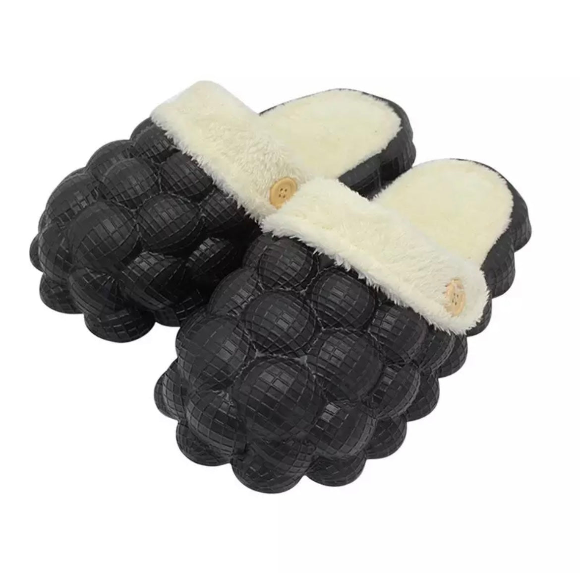 Fur bubble slides